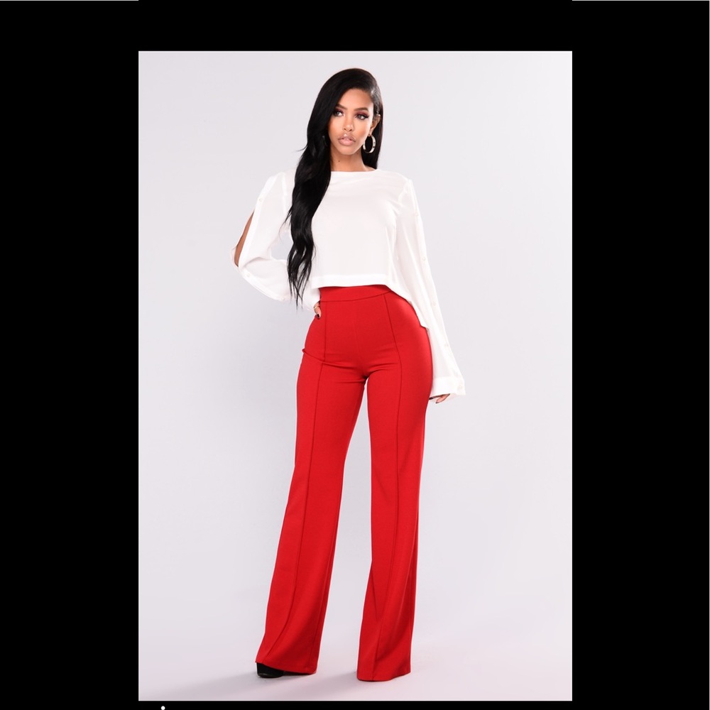 Fashion nova high waist Victoria pants sold out